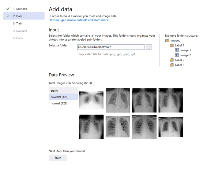 Deep Learning Image classification